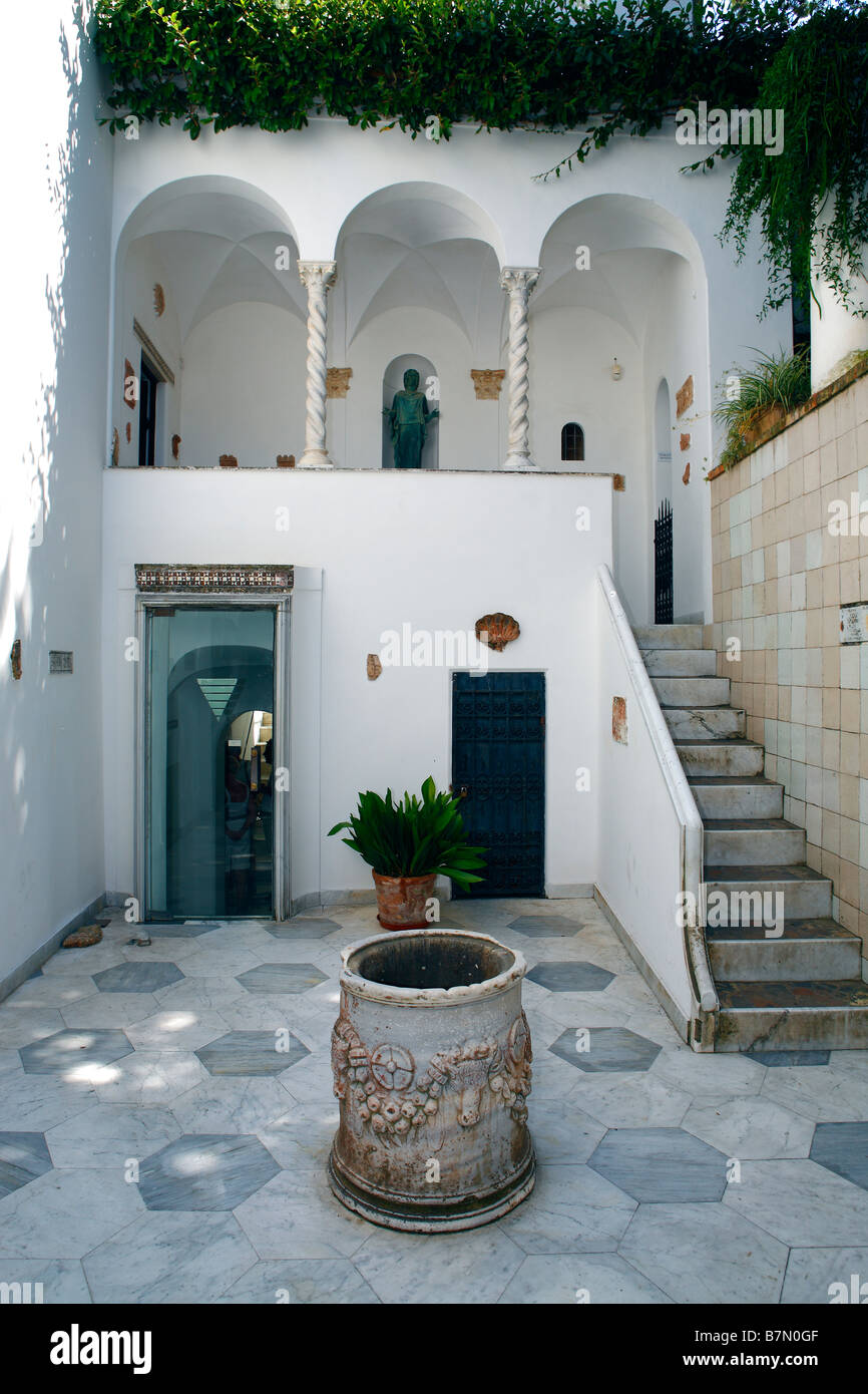 St Michele house of Dr Axel Munthe Stock Photo Alamy