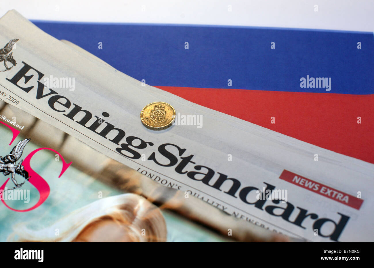 London Evening Standard allegedly bought by Russian for just £1 Stock Photo