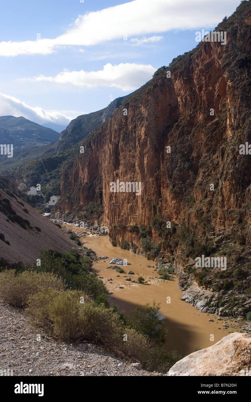Canyon Talassemtane National Park Rif Mountains Morocco Stock Photo - Alamy