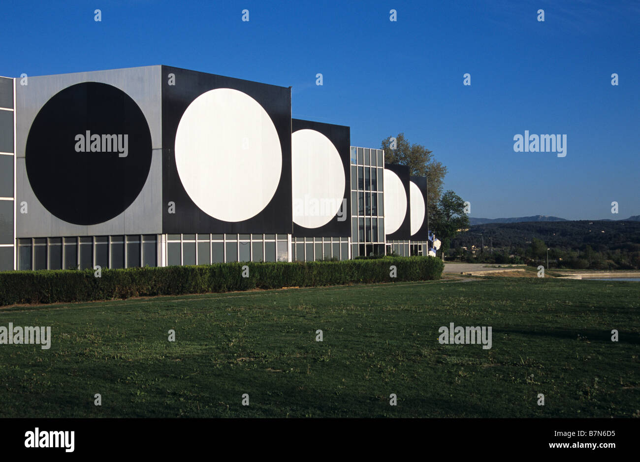 Museum Foundation Victor Vasarely, or Fondation Vasarely, Aix-en-Provence, or Aix en Provence, France Stock Photo