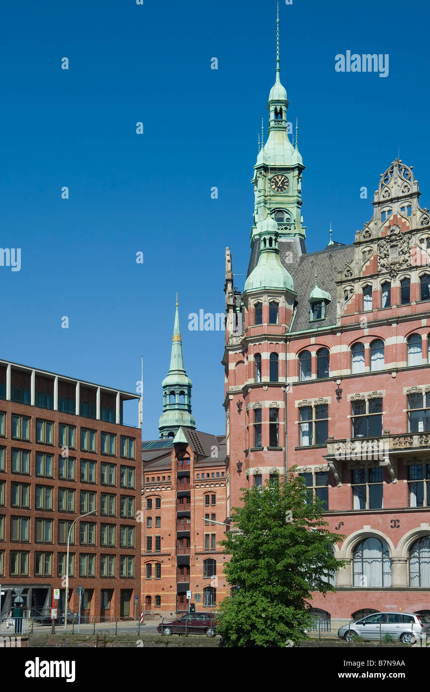 Hanseatic city Hamburg Stock Photo