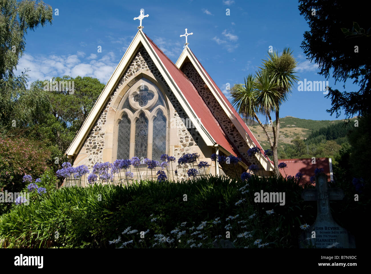 St Cuthberts Church, Governors Bay, Lyttelton Harbour, Banks Peninsula