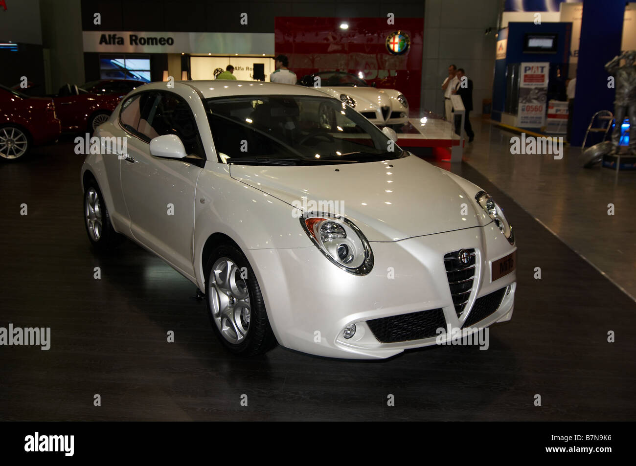 Alfa Romeo MiTo Moscow International Automobile Salon' 2008 Stock Photo