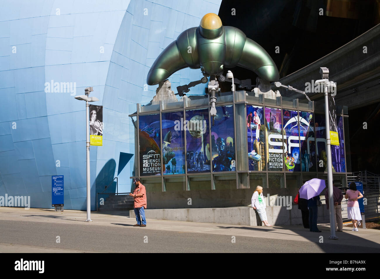 Science Fiction Museum Seattle Center Seattle Washington State USA ...