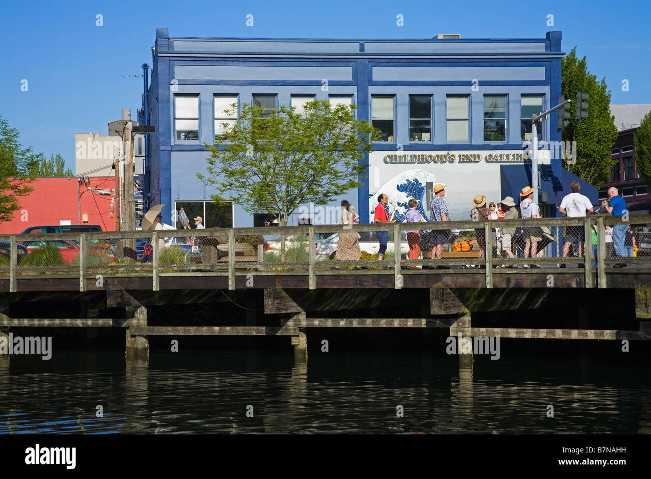 Waterfront Olympia Washington State USA Stock Photo Alamy