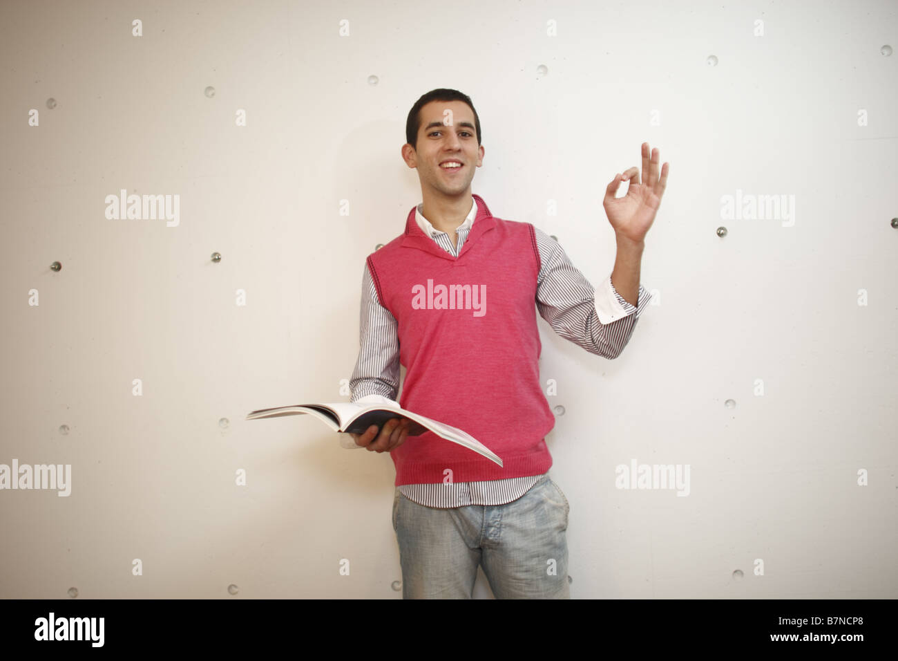 Black color young man hi-res stock photography and images - Alamy
