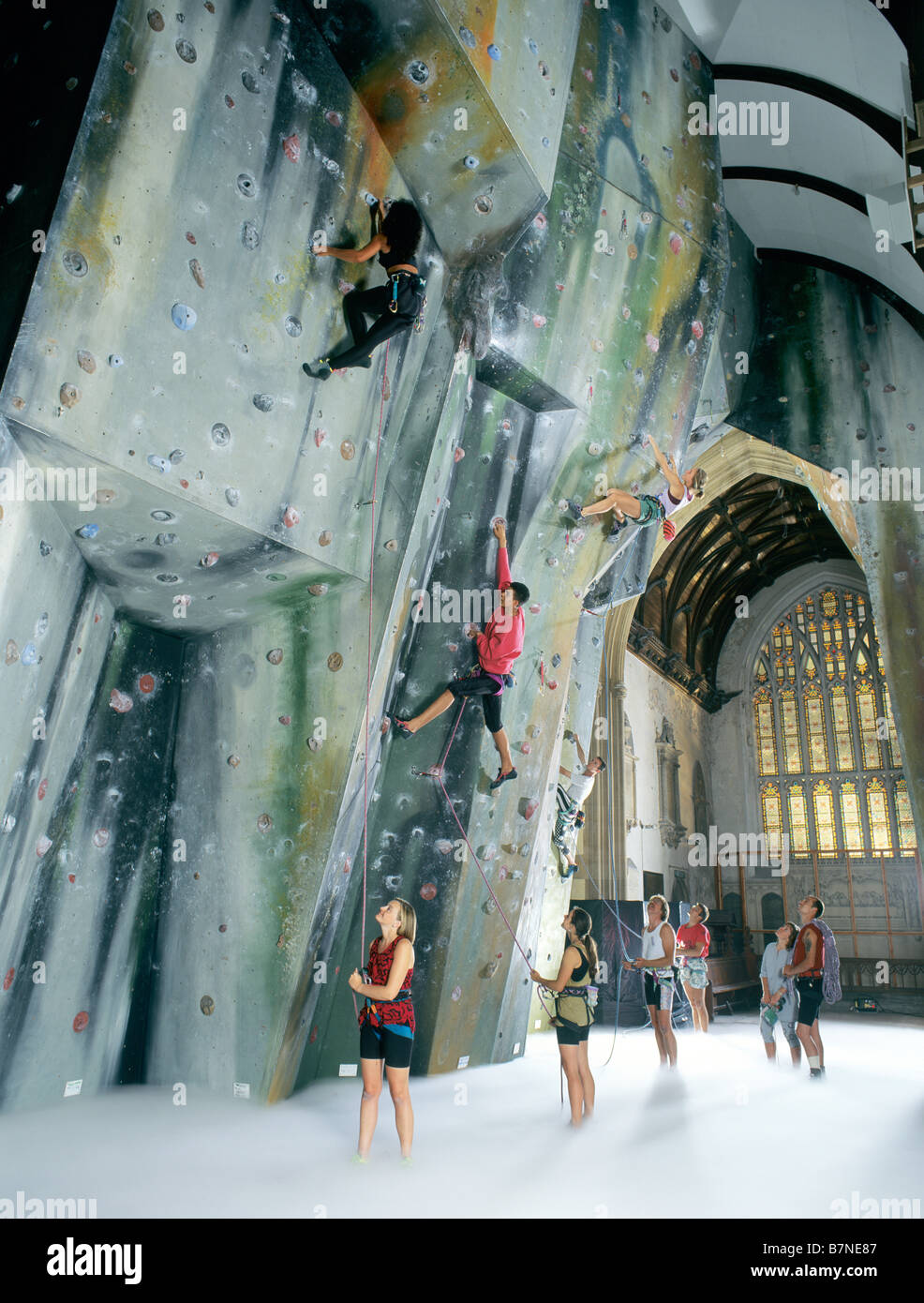 Undercover Rock Climbing Centre, Bristol, UK Stock Photo 21985159 Alamy