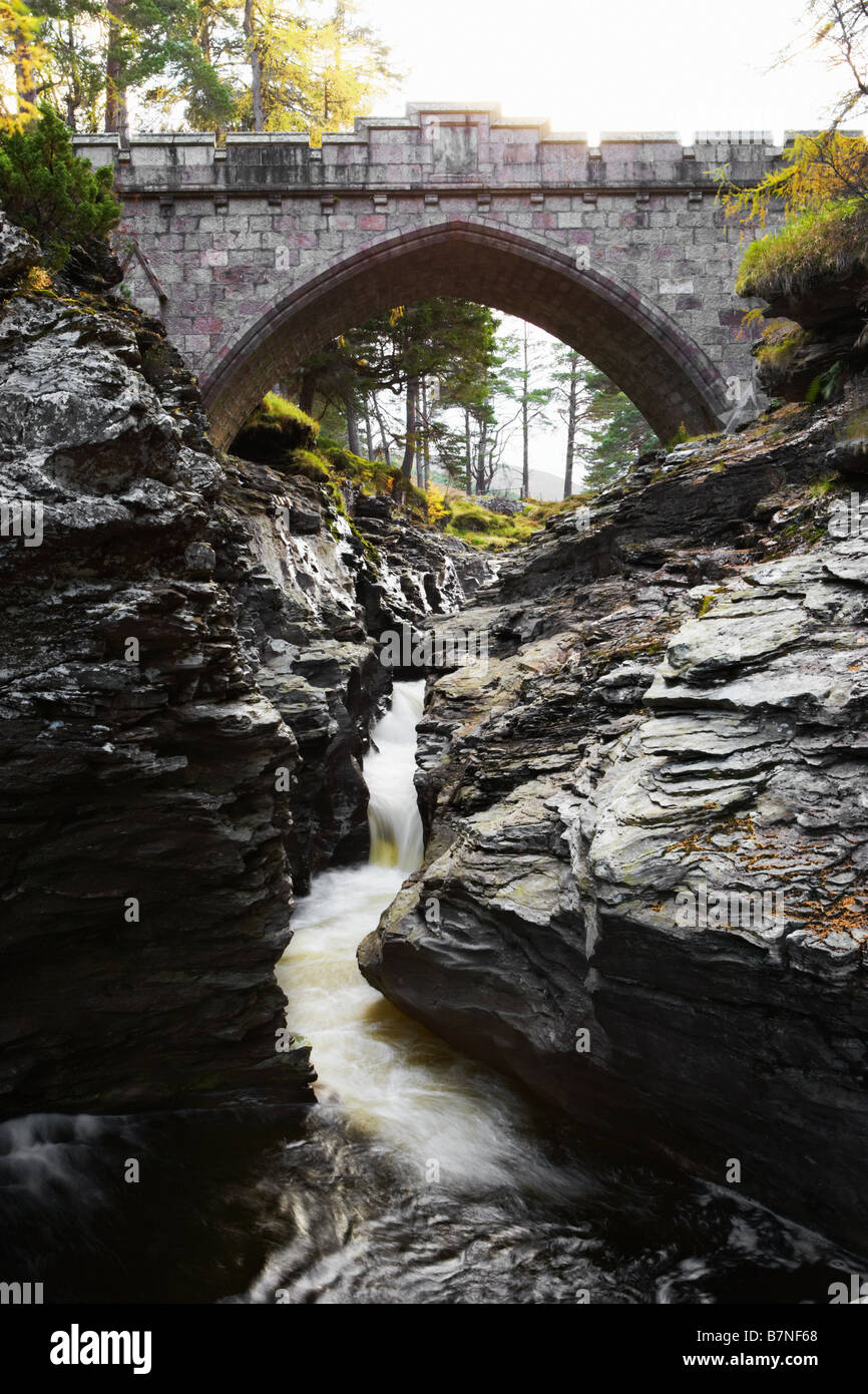 Linn of Dee Aberdeenshire Scotland Stock Photo Alamy