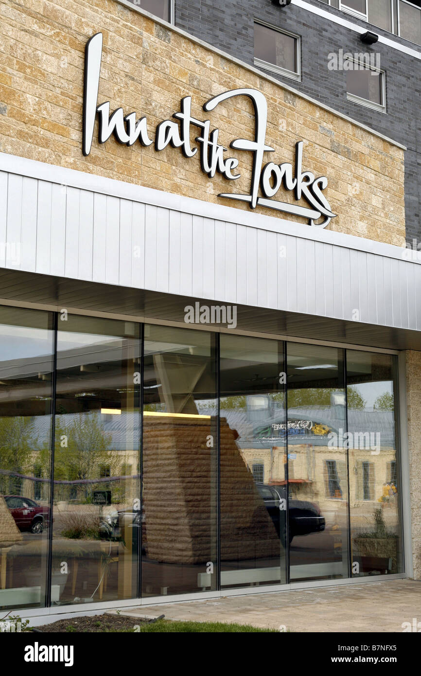 Inn at the Forks, Winnipeg, Manitoba, Canada Stock Photo
