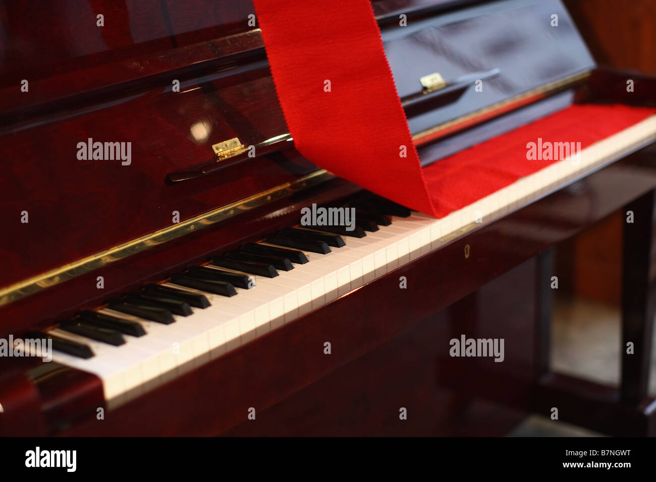 Piano Stock Photo