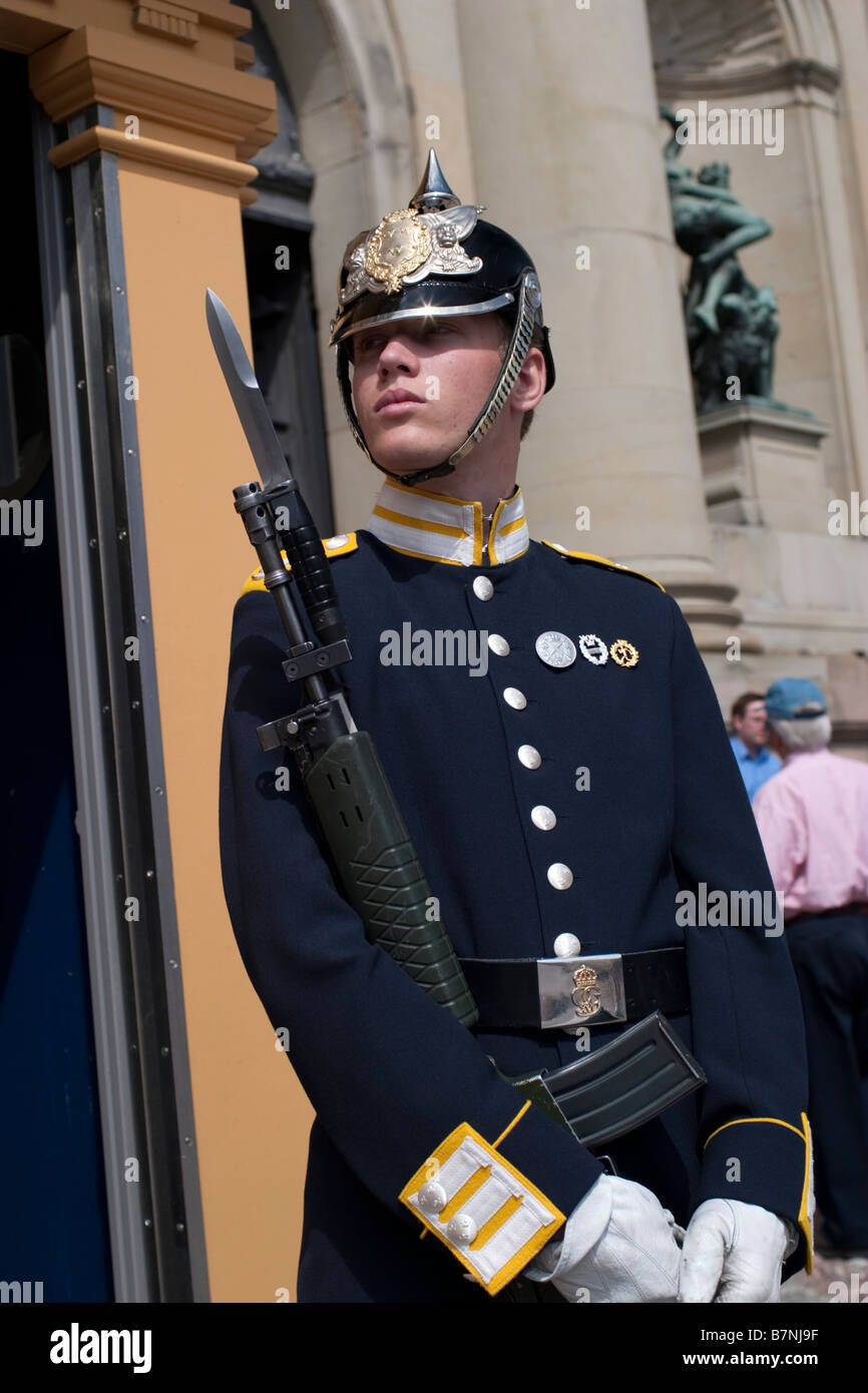 Honour guard (Stockholm) Stock Photo