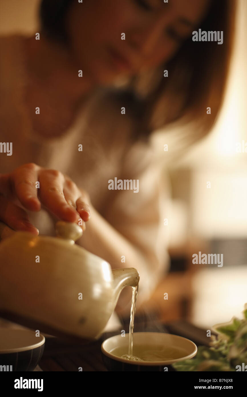 Making a teapot hi-res stock photography and images - Alamy