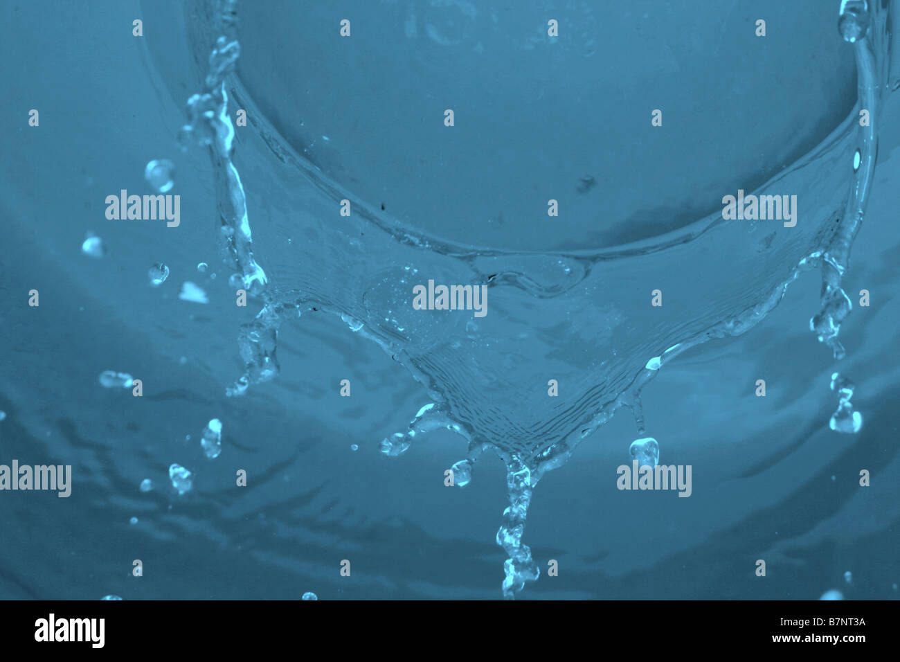 Macro image of water drops Stock Photo - Alamy