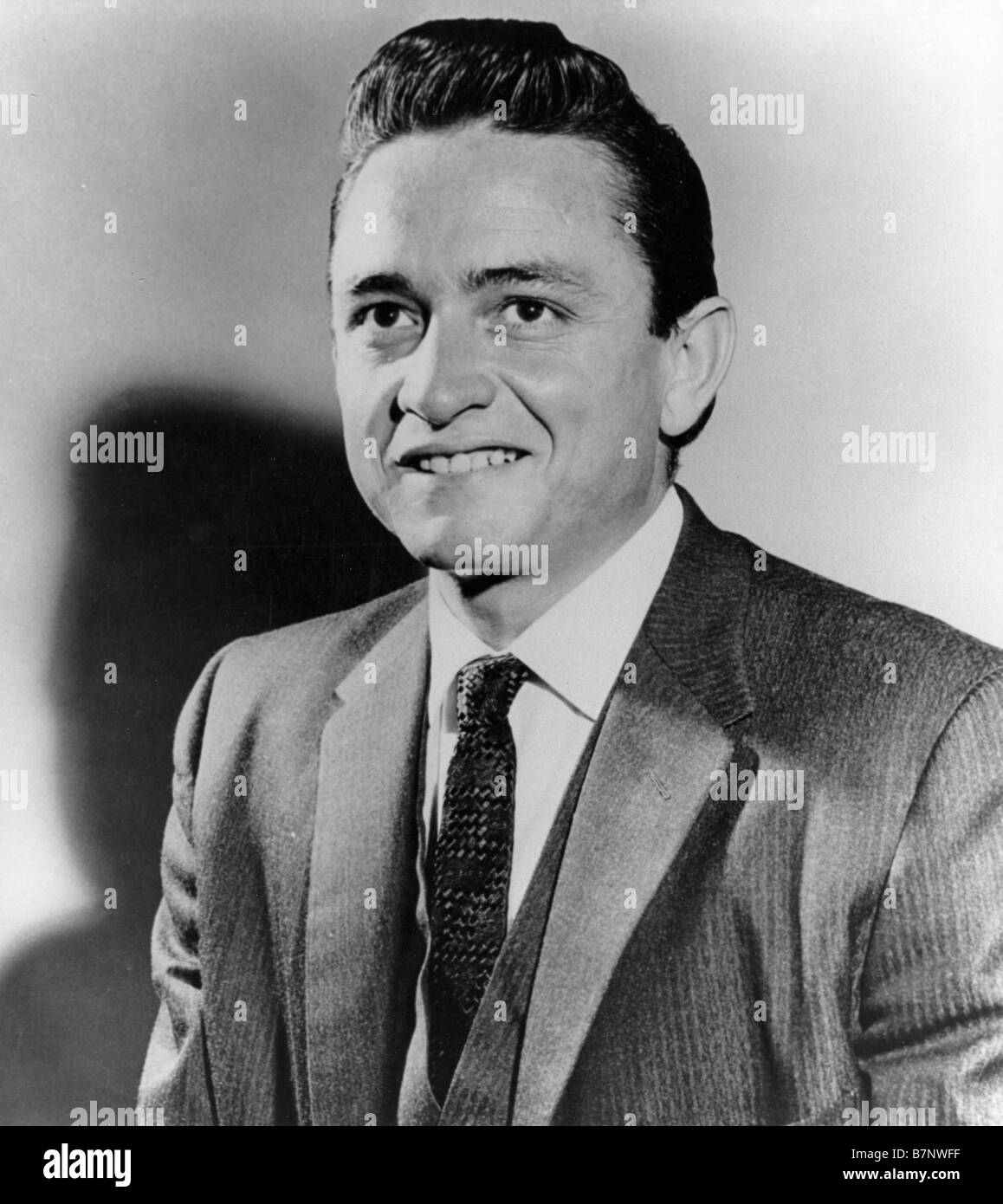 JOHNNY CASH  US Country & Western musician about 1965 Stock Photo
