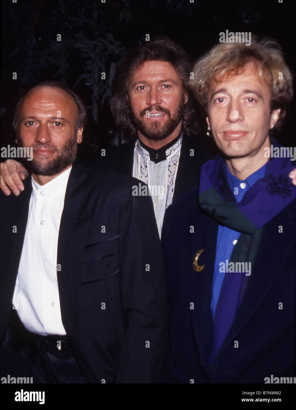 BEE GEES pop group about 1964. From left Maurice, Barry and Robin Gibb Stock Photo