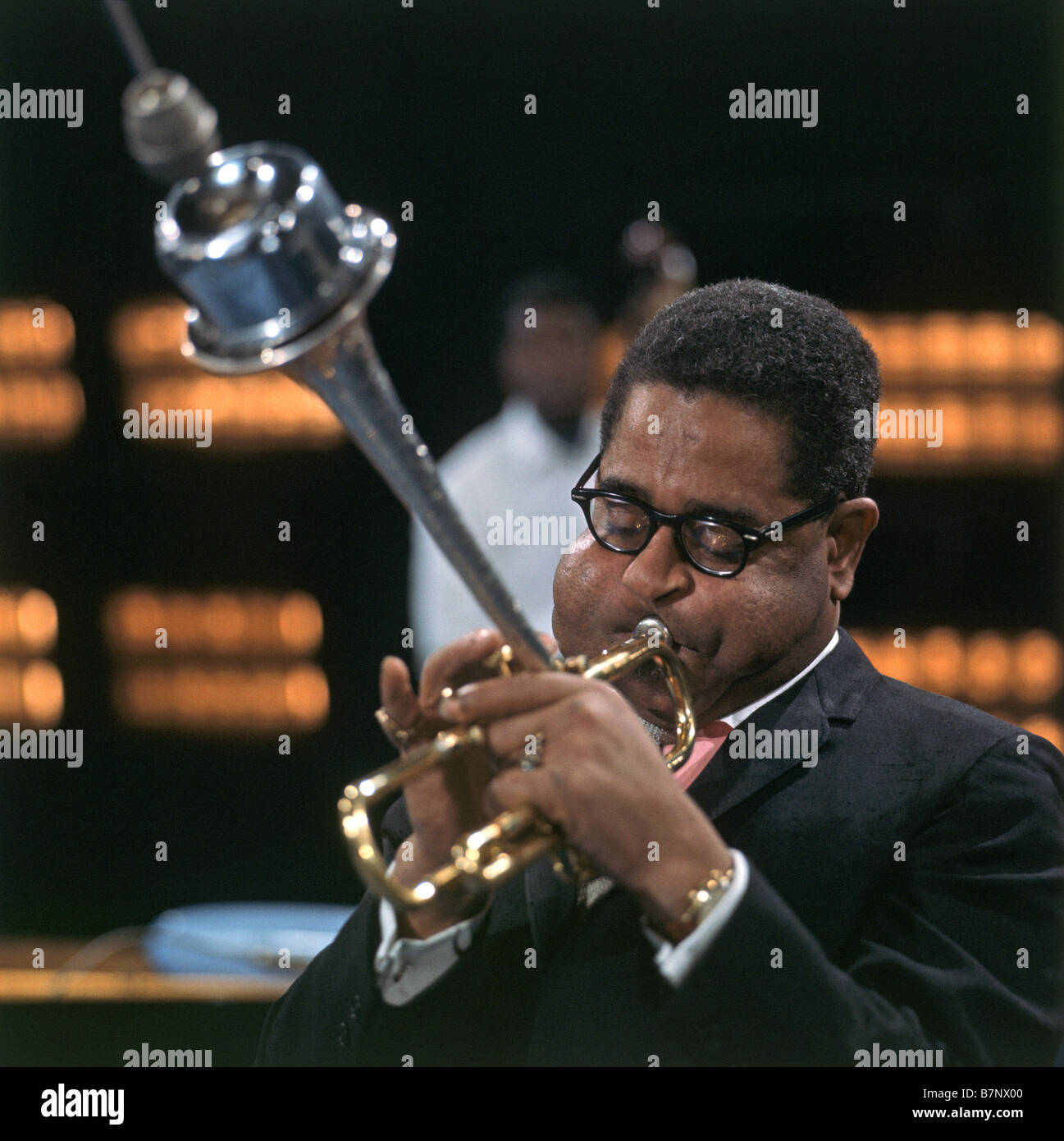 DIZZY GILLESPIE US jazz musician in 1966 Stock Photo Alamy
