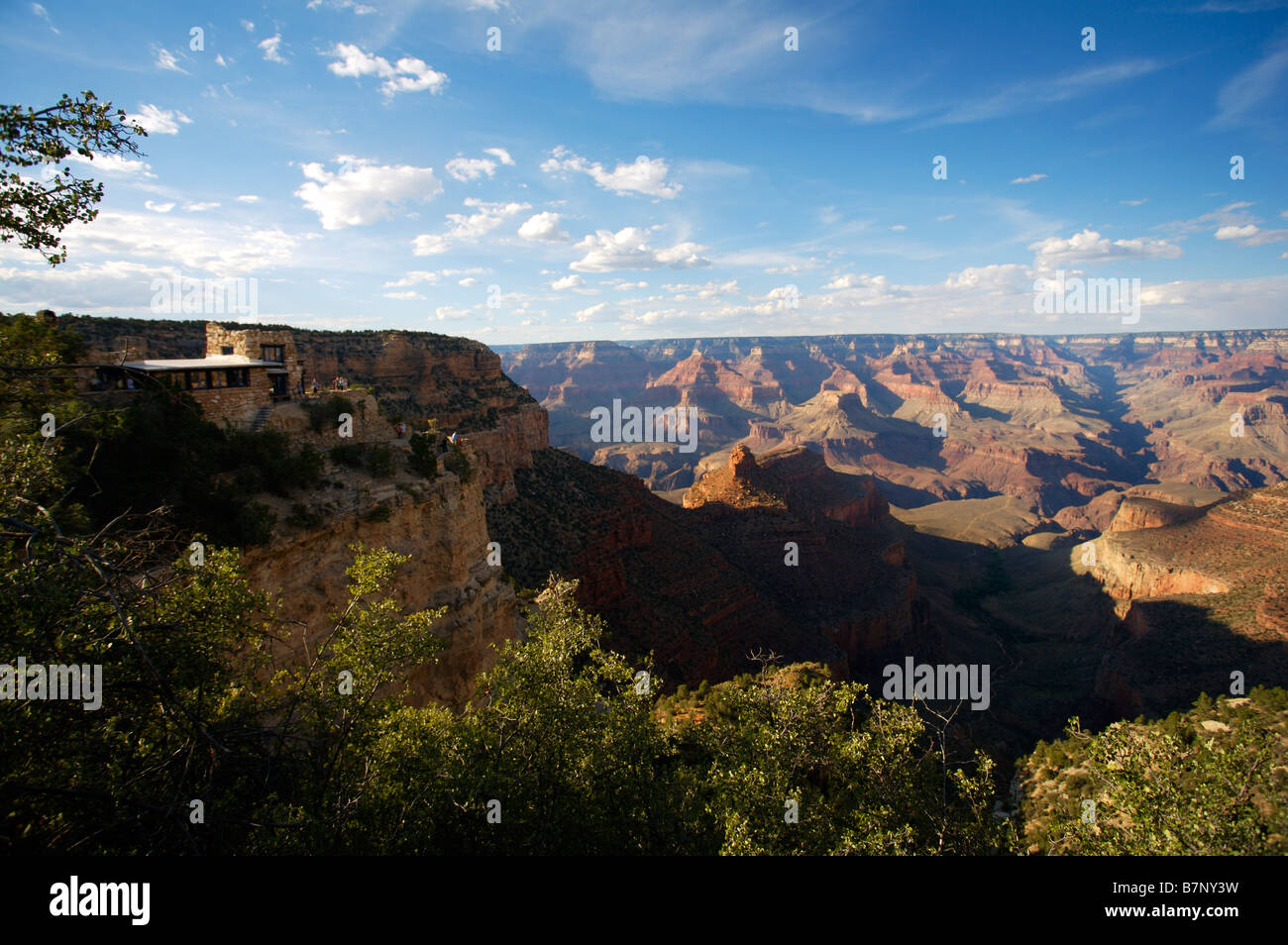 South Rim Grand Canyon Arizona Stock Photo