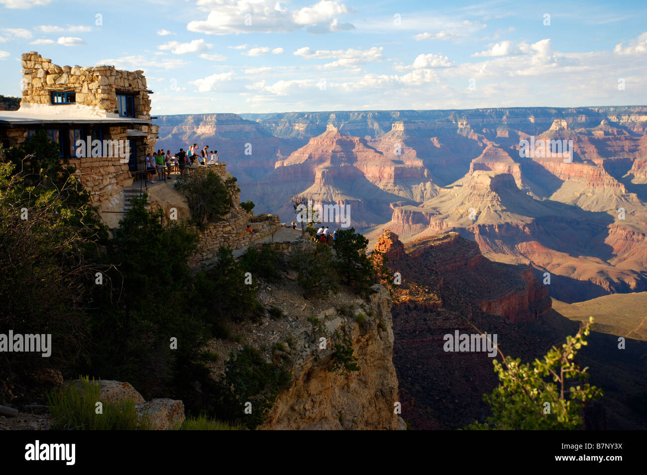 South Rim Grand Canyon Arizona Stock Photo