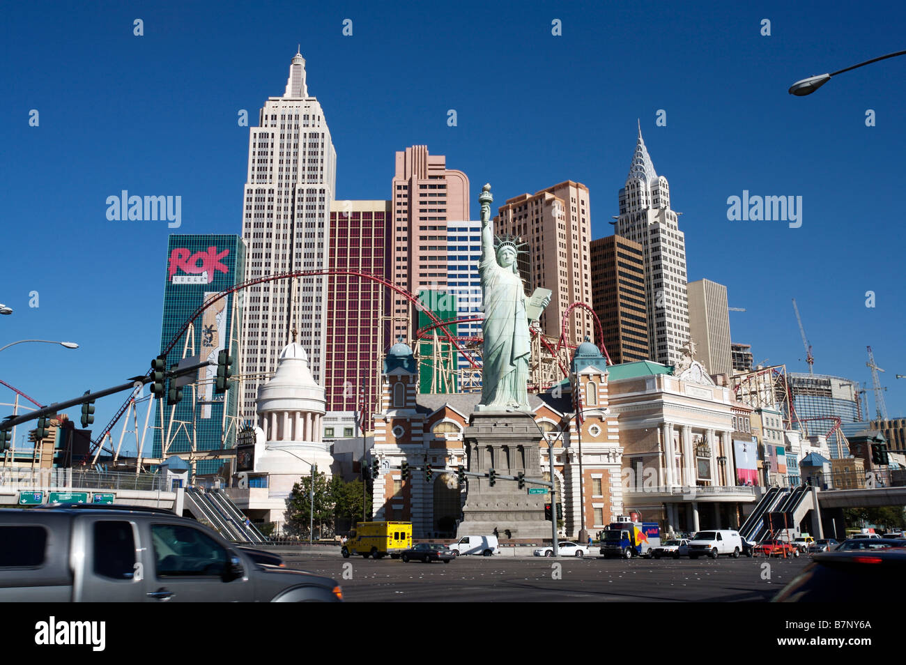 New York New York Hotel Las Vegas Stock Photo - Alamy