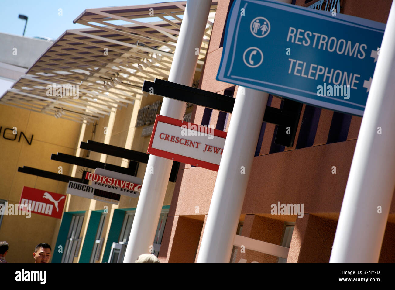 Photo Taken Premium Outlet North In Las Vegas Stock Photo - Download Image  Now - Arts Culture and Entertainment, Bag, Boulevard - iStock