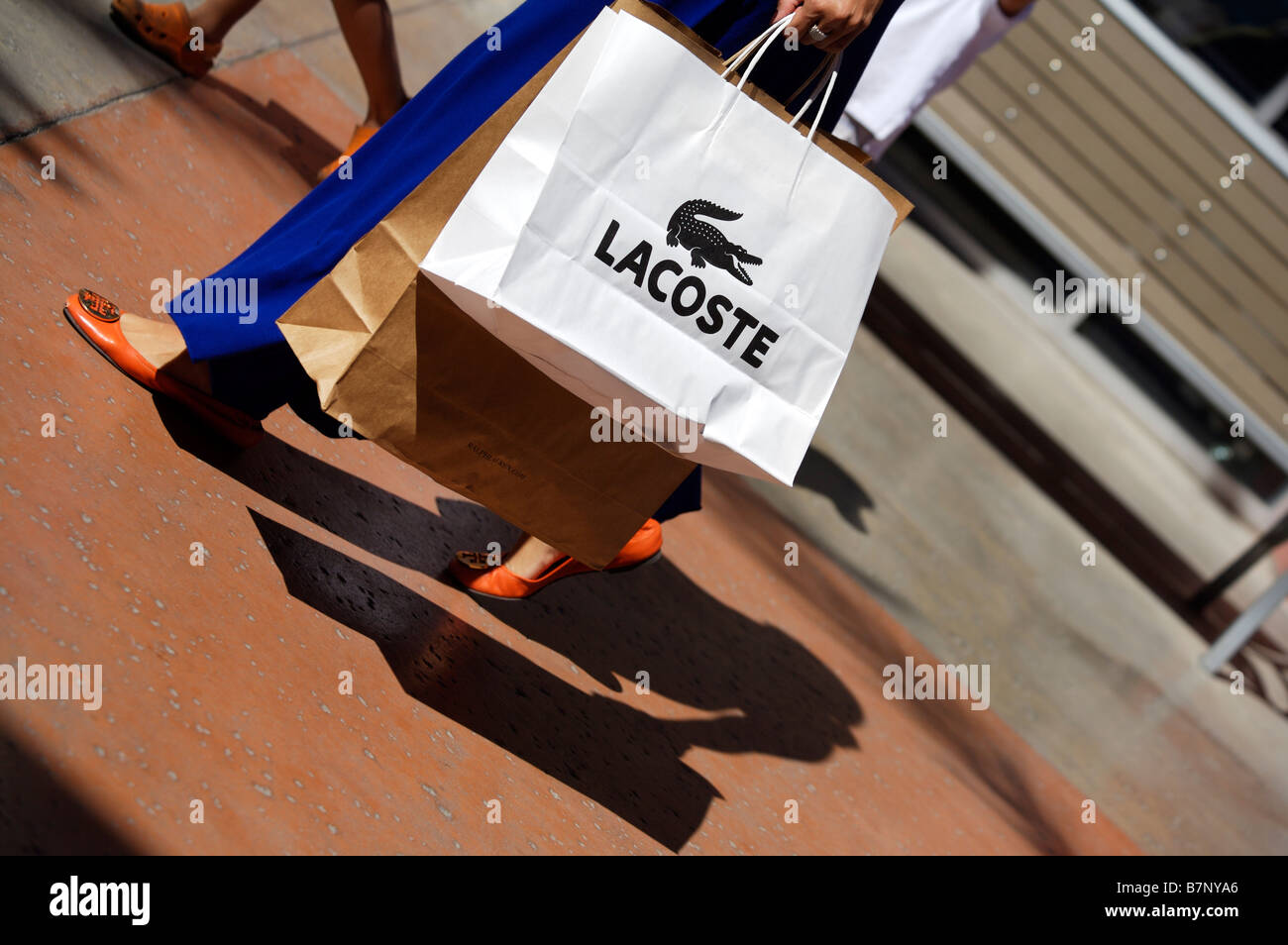 Las Vegas Premium Outlets Shopping Center, Lacoste Stock Photo - Alamy