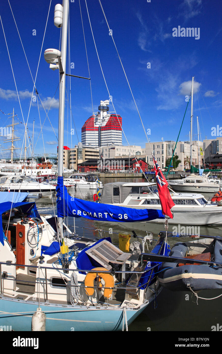 Sweden, Gothenburg, Lilla Bommen Marina Stock Photo Alamy