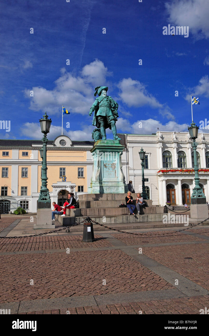 Sweden, Gothenburg, Gustav Adolfs Torg (square Stock Photo - Alamy