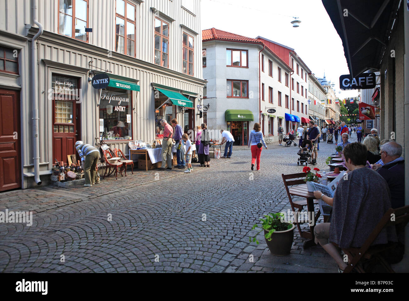 Sweden, Gothenburg, Gamla Haga Stock Photo - Alamy
