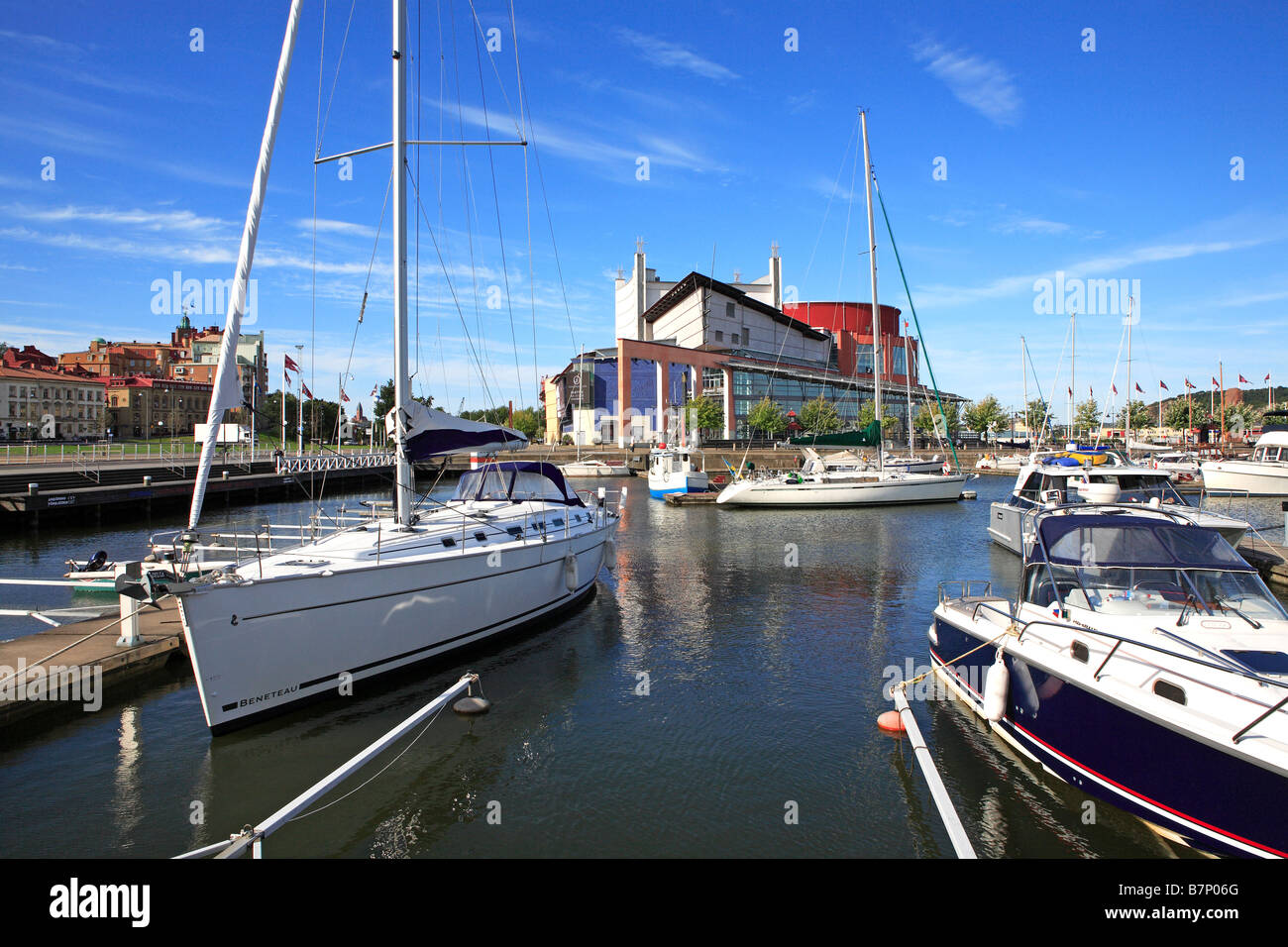 Sweden, Gothenburg, Goteborgsoperan - Opera House, From Across Lilla ...