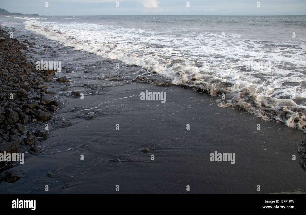 Atlantic Ocean at Seme New Beach Resort at Mile 11 near Limbé Southwest