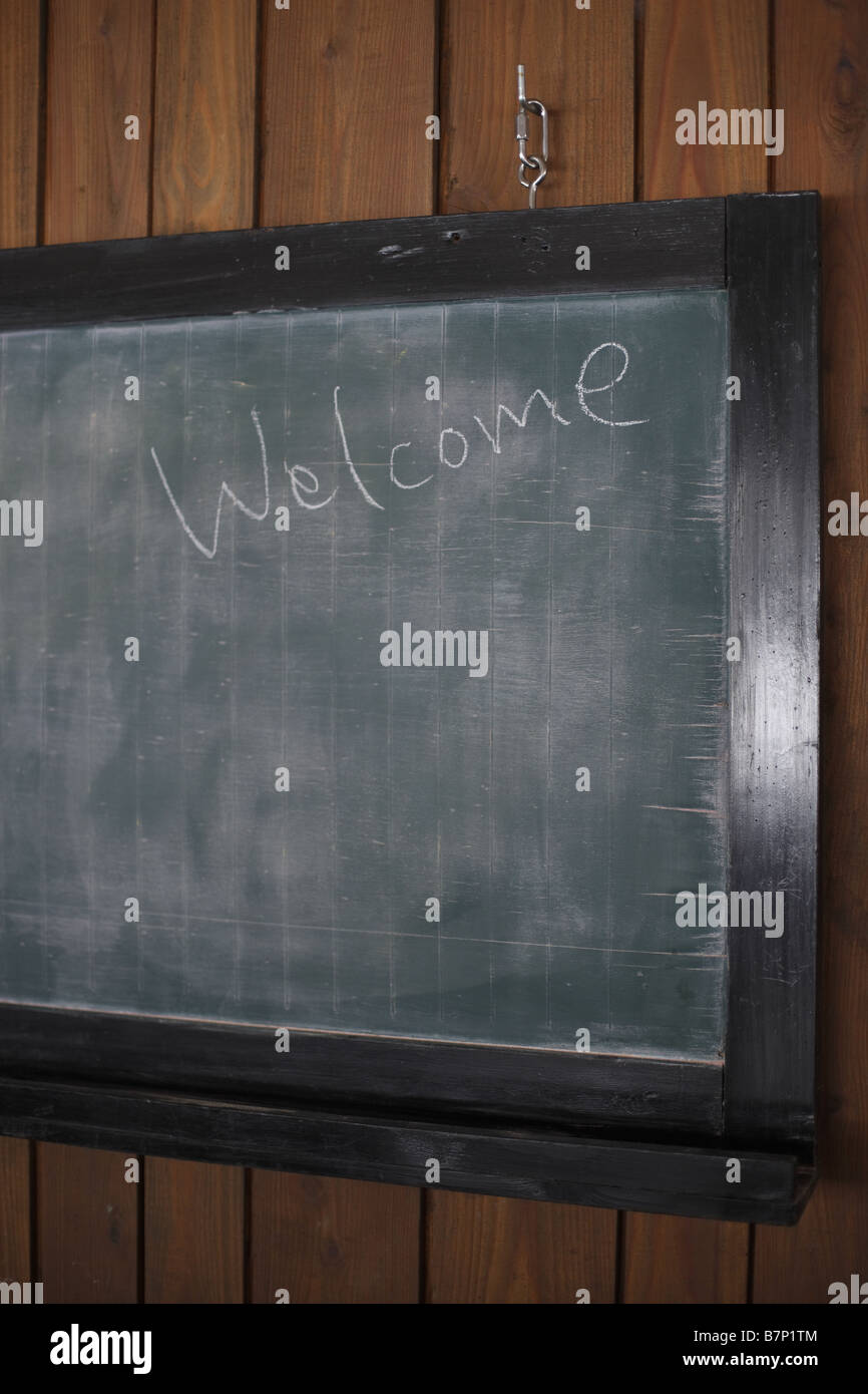 A blackboard Stock Photo