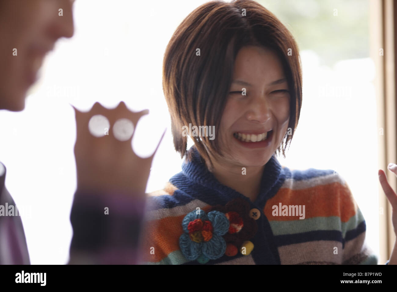 Smiling backlight hi-res stock photography and images - Alamy