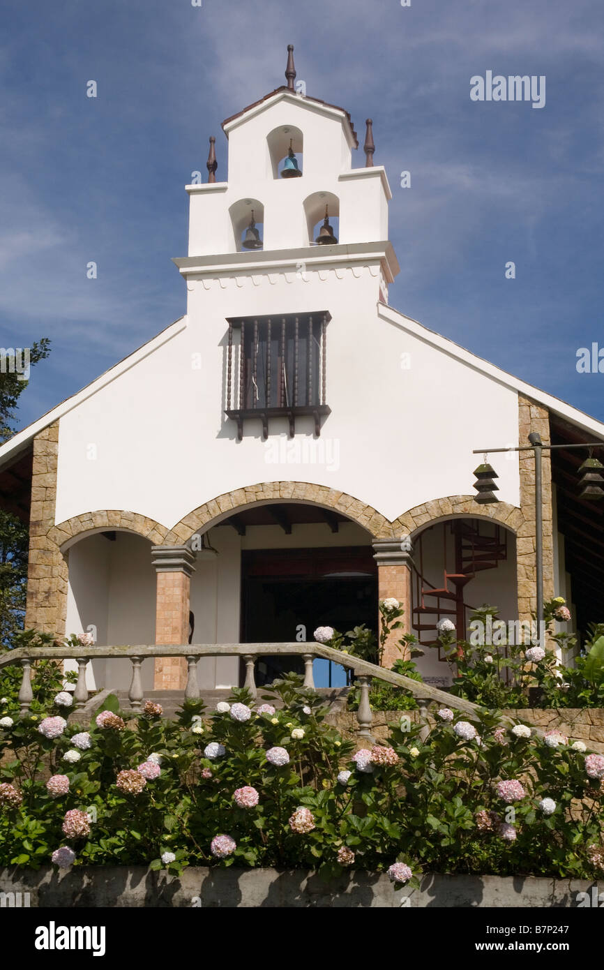 Costa Rica Villa Blanca Mariana chapel Stock Photo