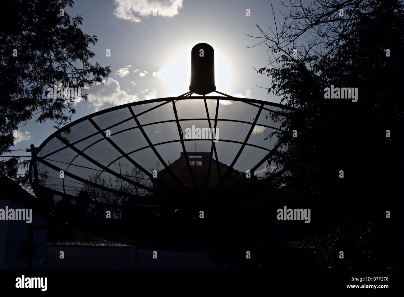 satellite dish. Nairobi, Kenya Stock Photo Alamy