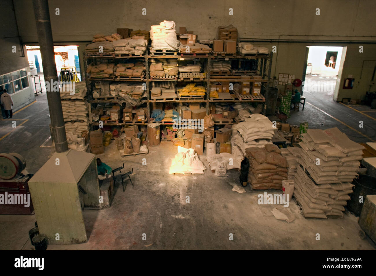 Paint producing factory. Nairobi, Kenya Stock Photo Alamy