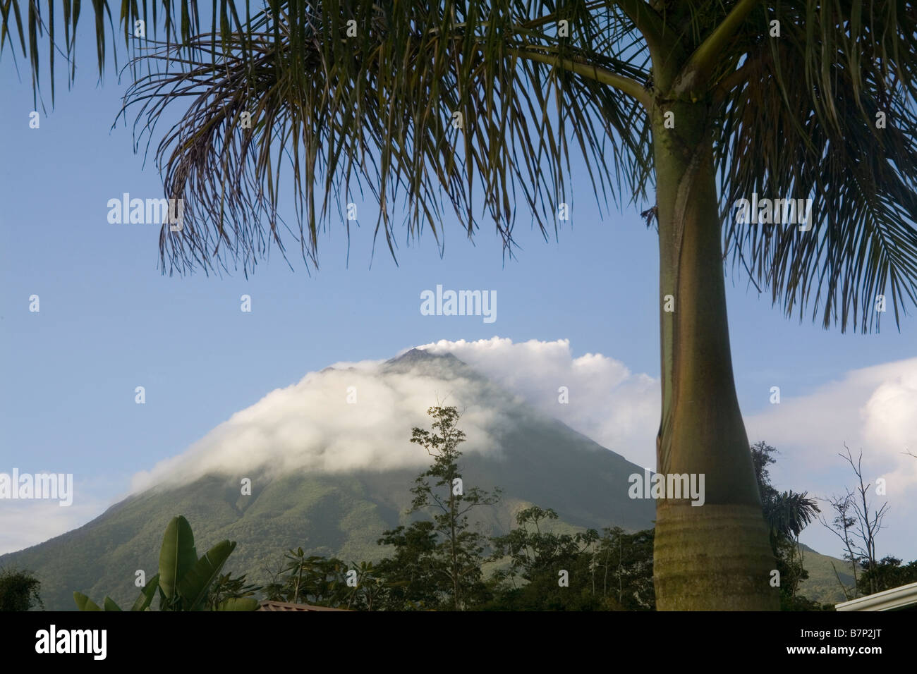 Costa Rica Arenal Volcano Stock Photo