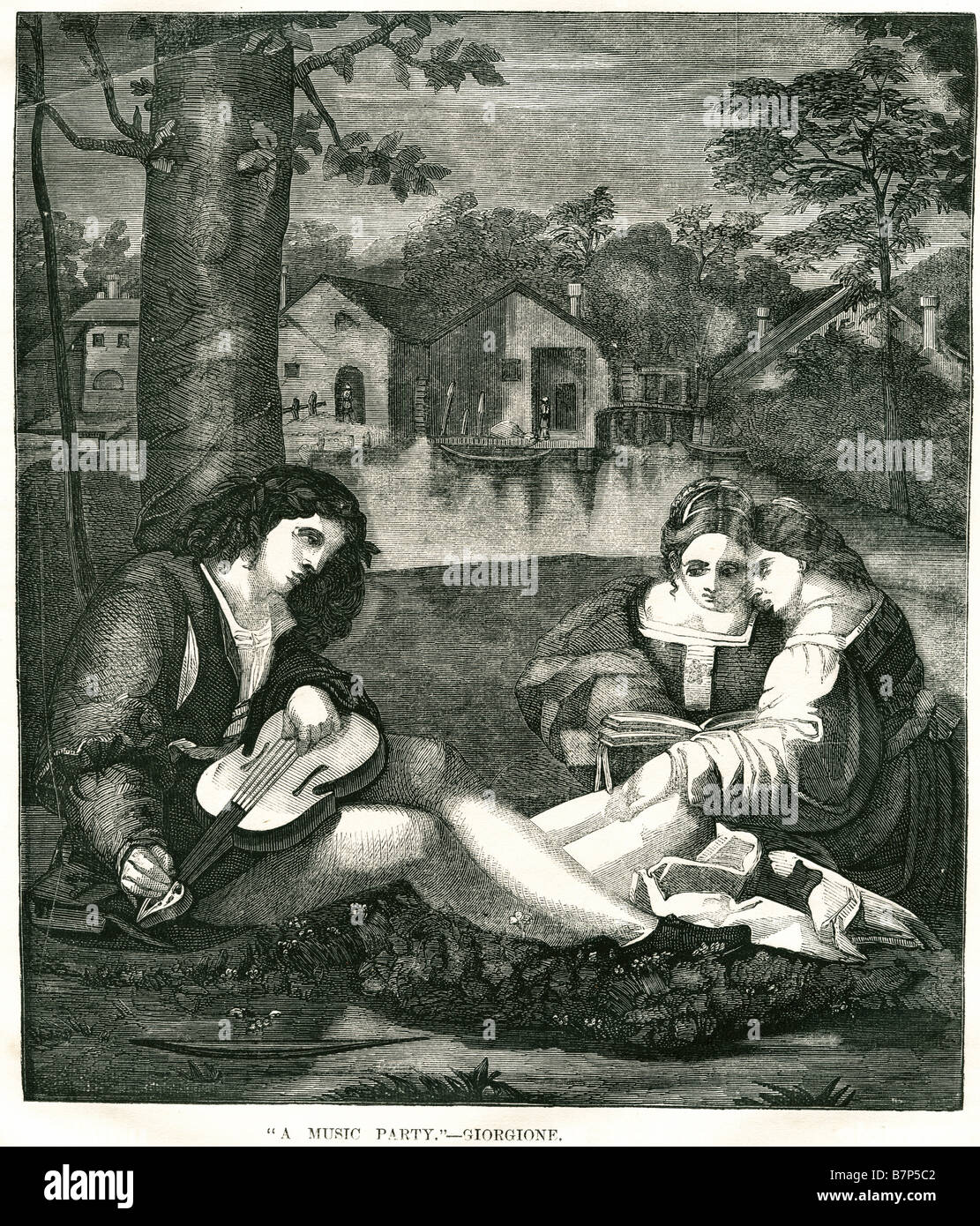 In the age of giorgione hi-res stock photography and images