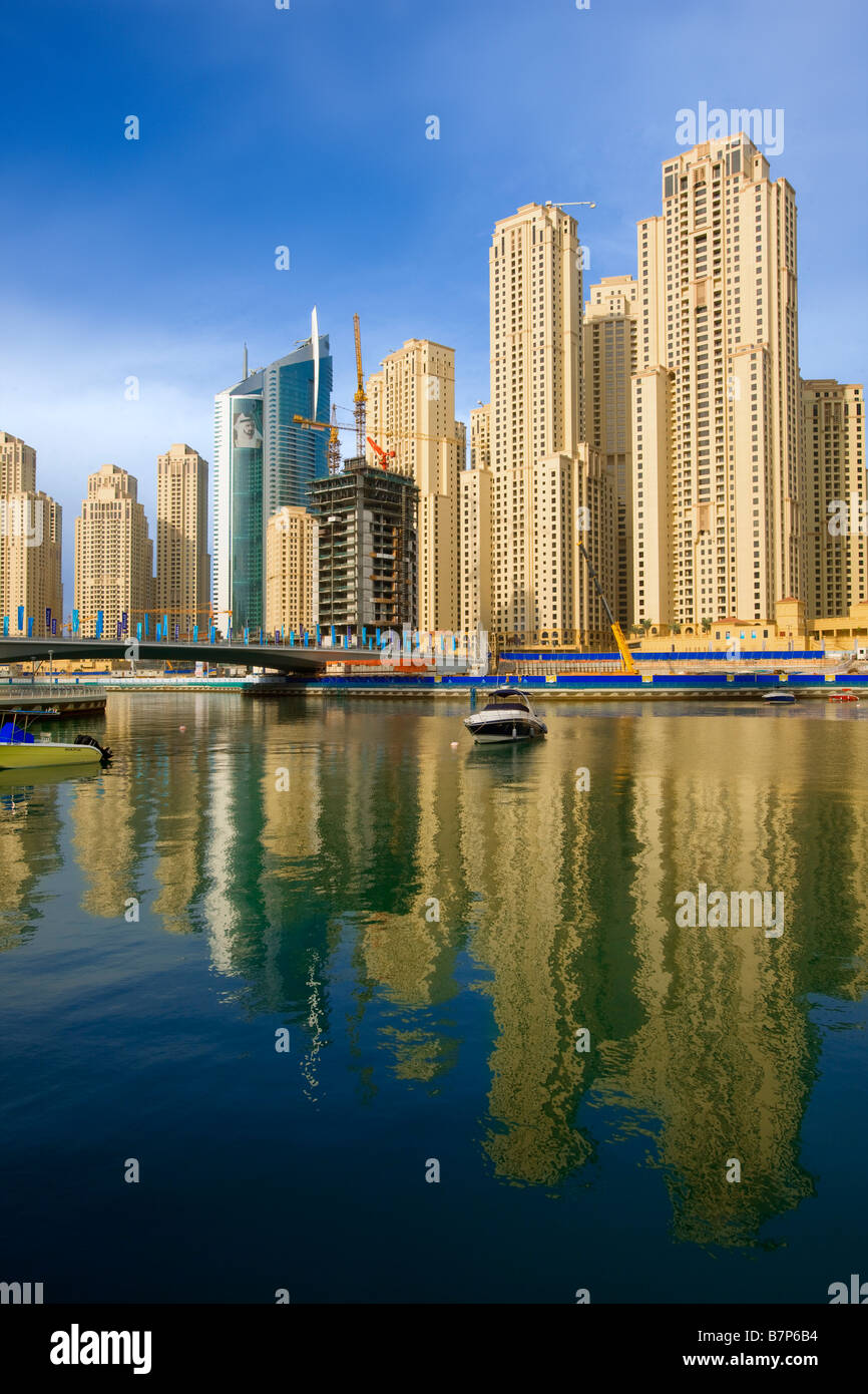 Dubai Marina United Arab Emirates Stock Photo