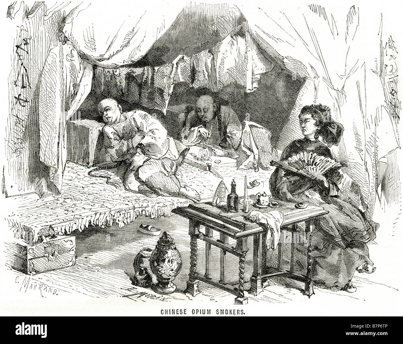 The opium smoker hi-res stock photography and images - Alamy