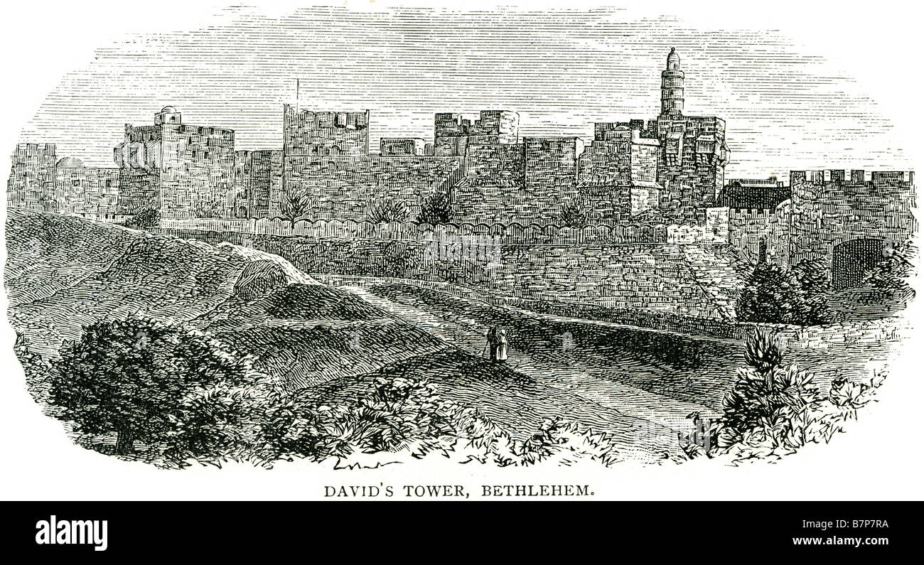 David Tower Bethlehem building desert fort God Jesus bible holy testament old new Christ