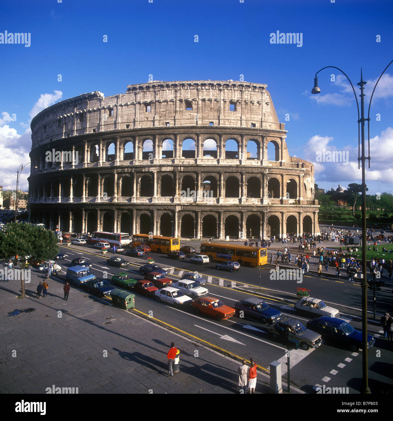 Modern rome ruins hi-res stock photography and images - Alamy