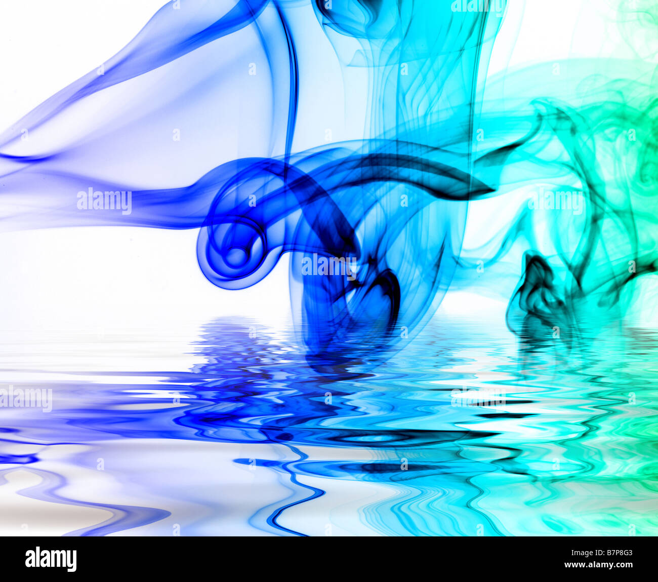 Smoke on the water Stock Photo Alamy