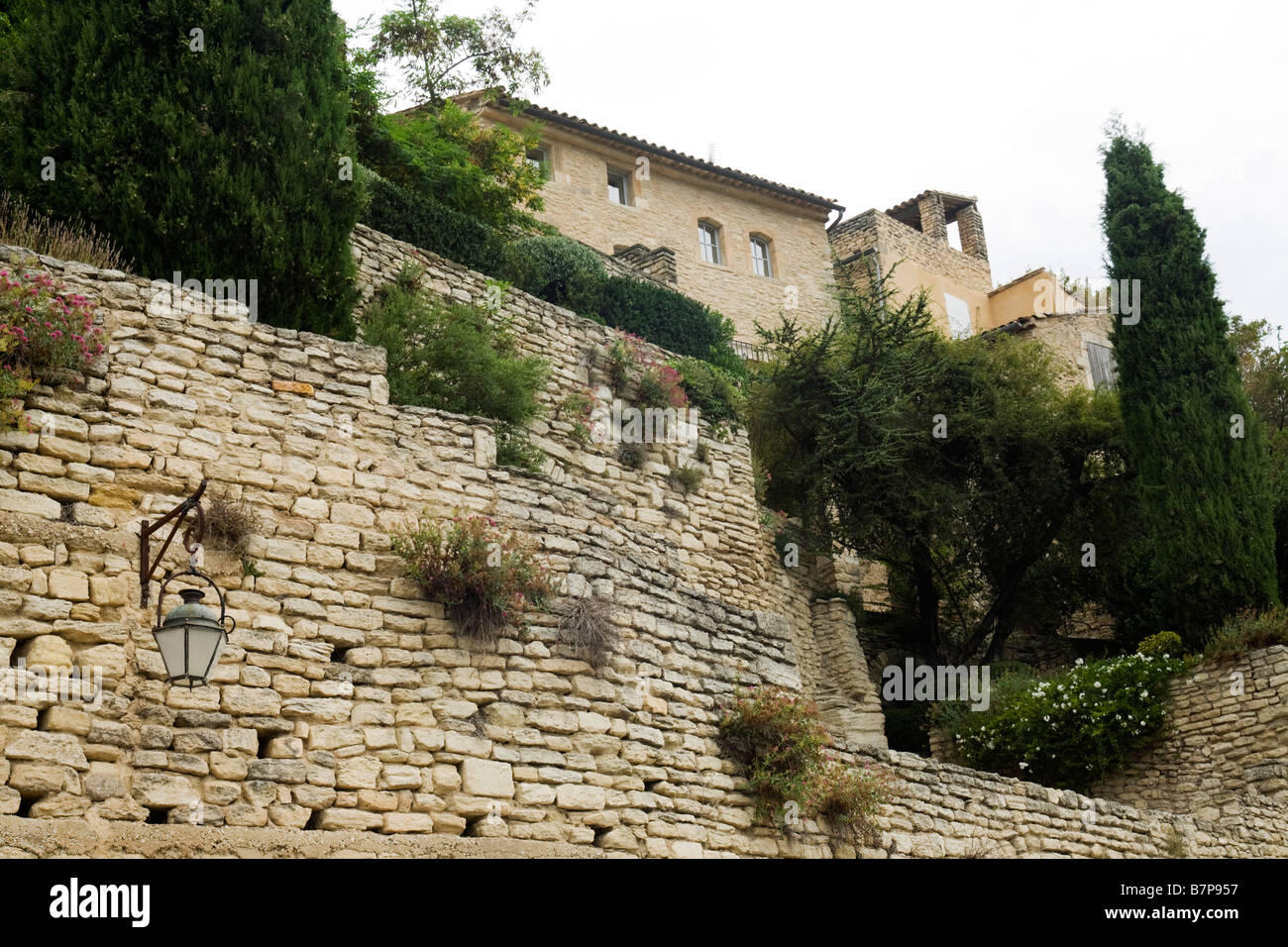 White Stone Walls Of Gordes Antique Bastide In Luberon Vaucluse white-stone-walls-of-gordes-antique-bastide-in-luberon-vaucluse