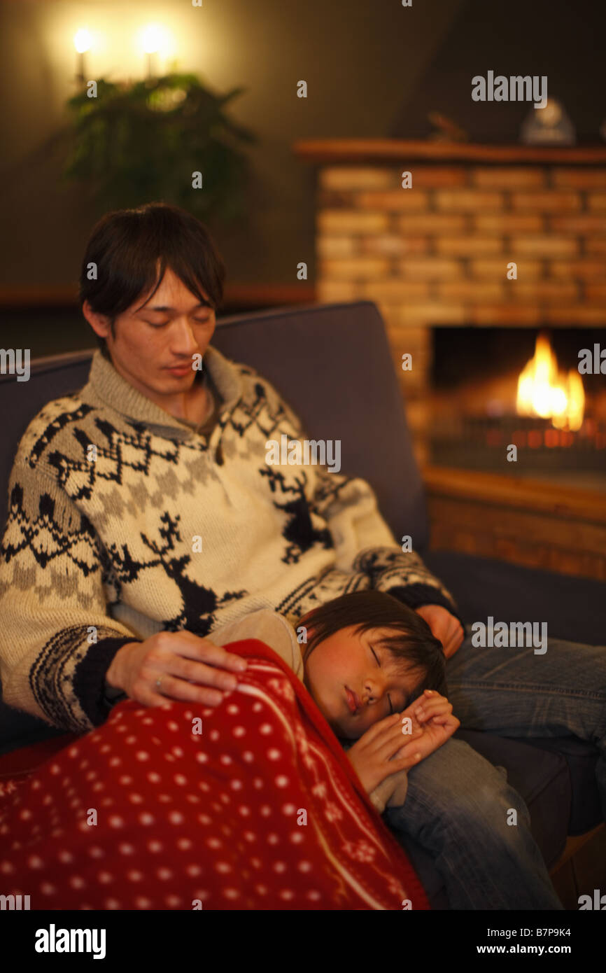 Father son relax on hi-res stock photography and images - Alamy