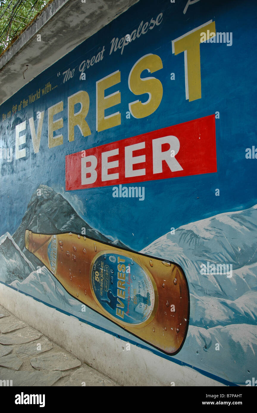 Everest Beer Stock Photo Alamy