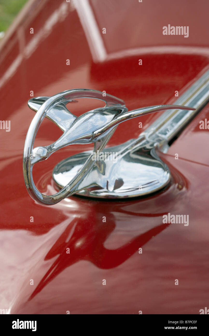 1935 Studebaker Hood Ornament Stock Photo Alamy