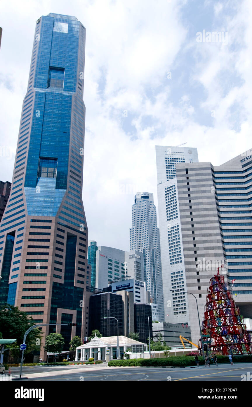 Singapore high rise building hi-res stock photography and images - Alamy