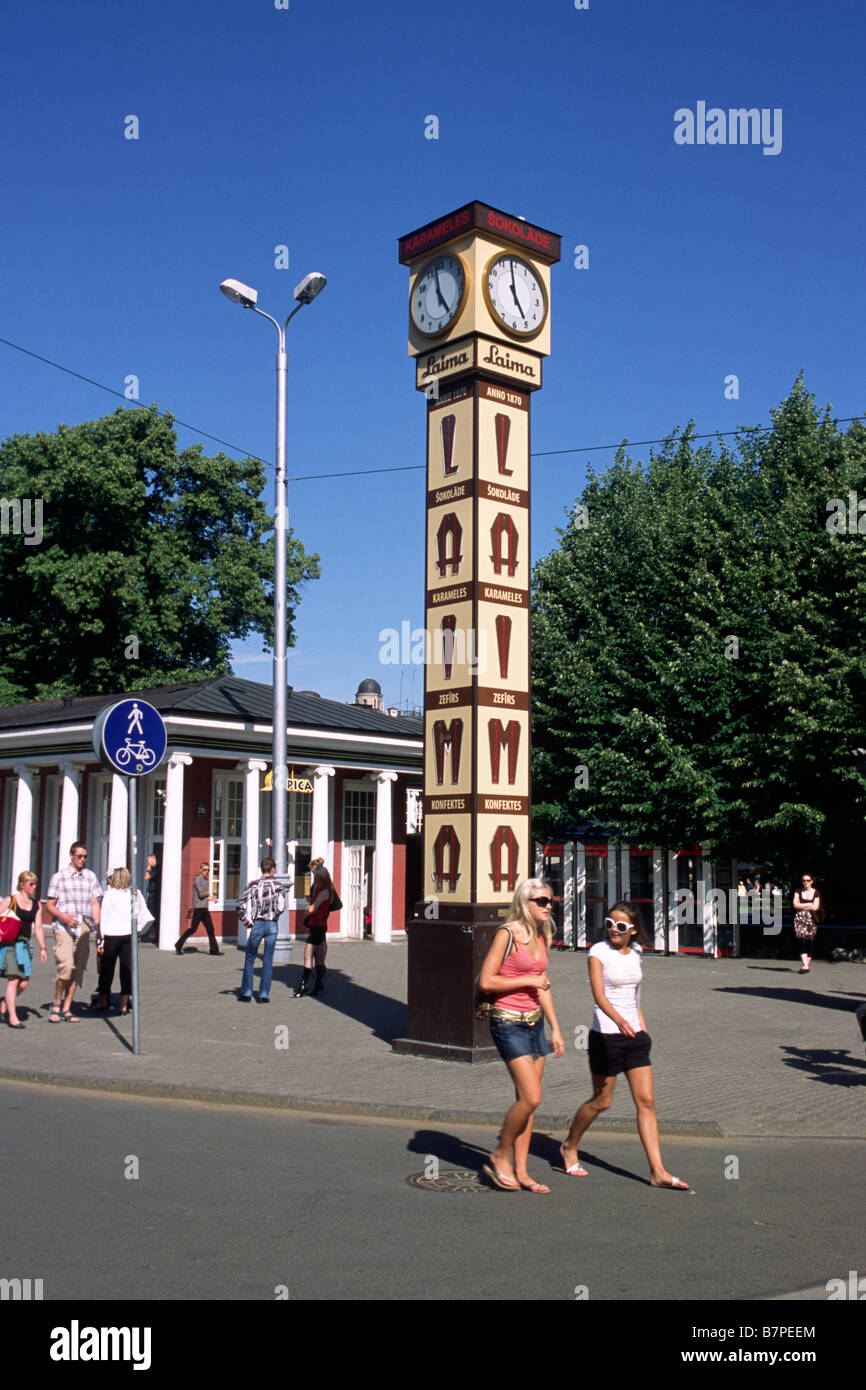 Laima clock riga hires stock photography and images Alamy