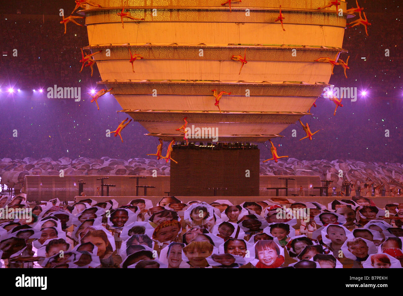 BEIJING OLYMPIC GAMES 2008 OPENING CEREMONY Stock Photo Alamy