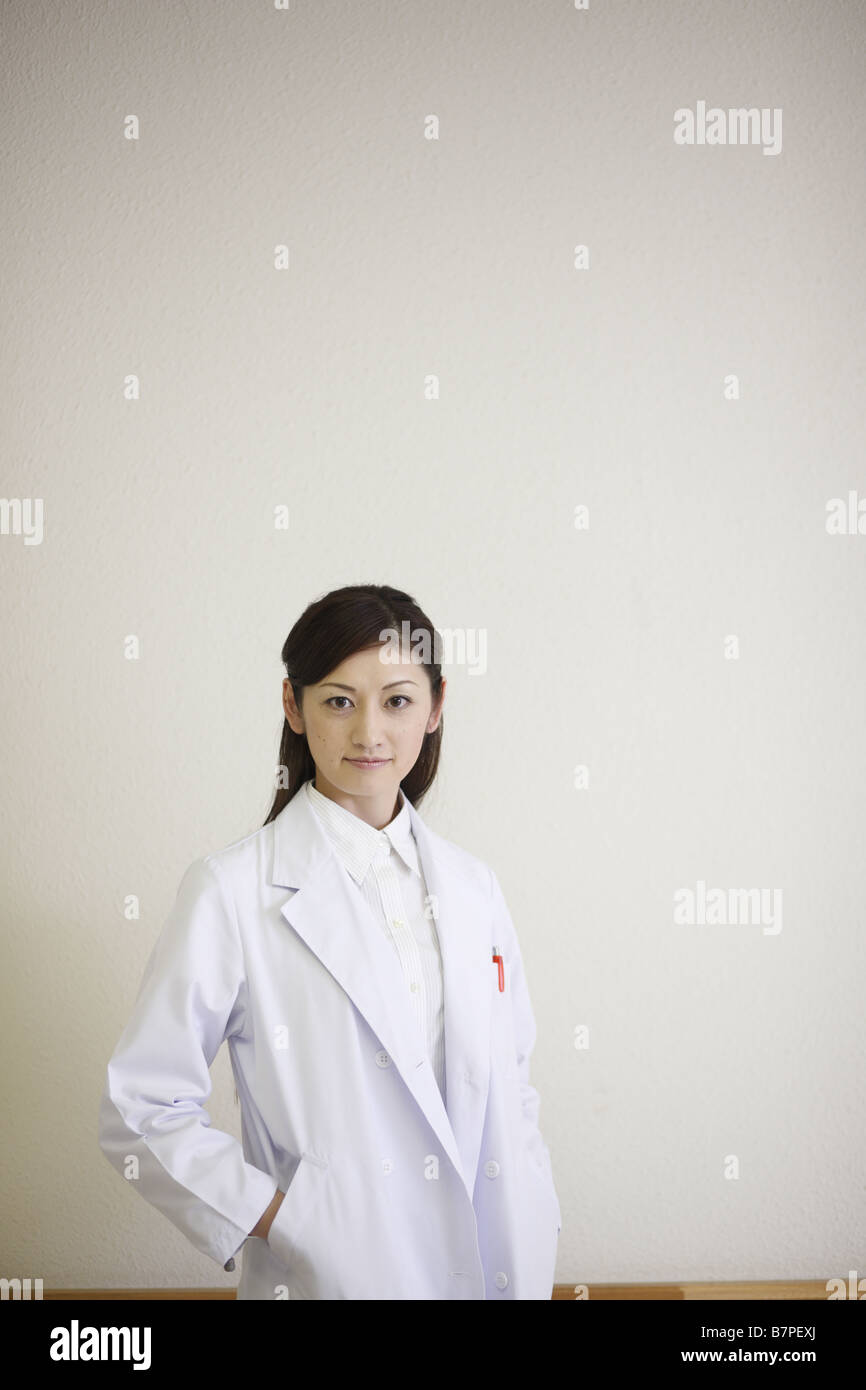 Doctor back view hi-res stock photography and images - Alamy